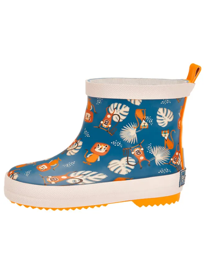 Gummistiefel in Dunkelblau/ Bunt>Playshoes New