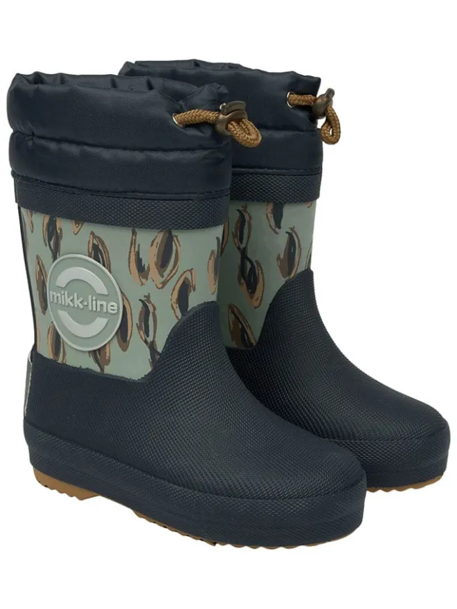 Gummistiefel in Dunkelblau>mikk-line
