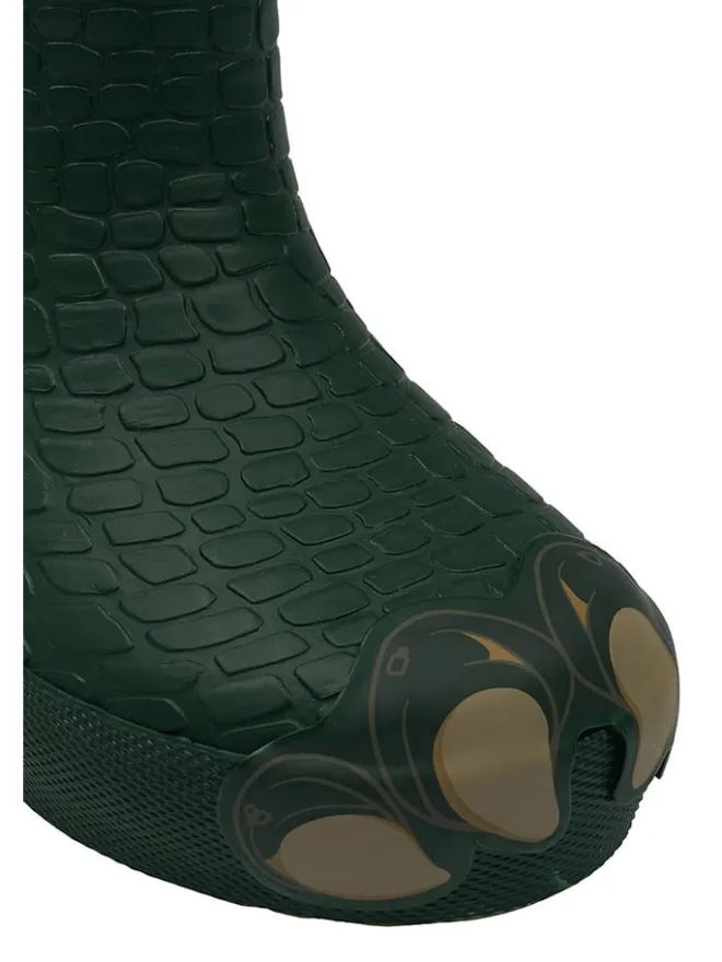 Gummistiefel in Dunkelgrün>mikk-line Clearance