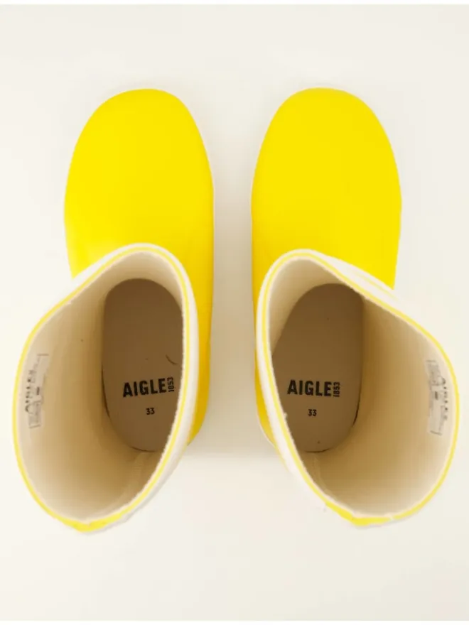 Gummistiefel in Gelb>AIGLE Discount