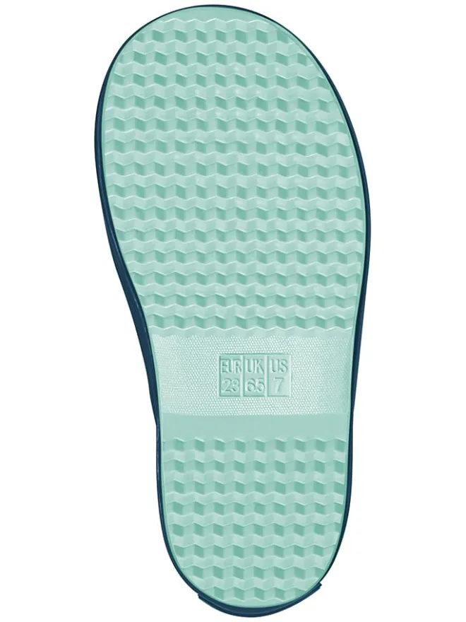 Playshoes Gummistiefel|Gummistiefel^Gummistiefel in Grau/ Türkis