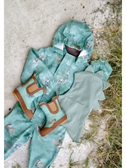 mikk-line Stiefel & Boots|Gummistiefel^Gummistiefel in Hellblau/ Hellbraun