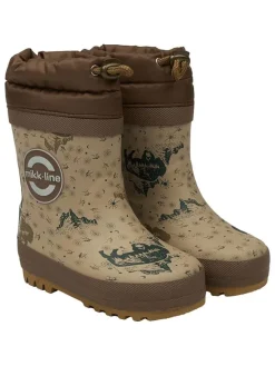 mikk-line Gummistiefel^Gummistiefel in Hellbraun