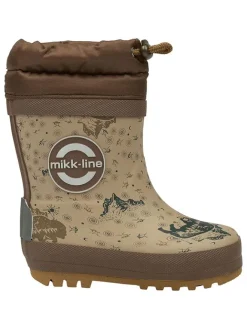 mikk-line Gummistiefel^Gummistiefel in Hellbraun