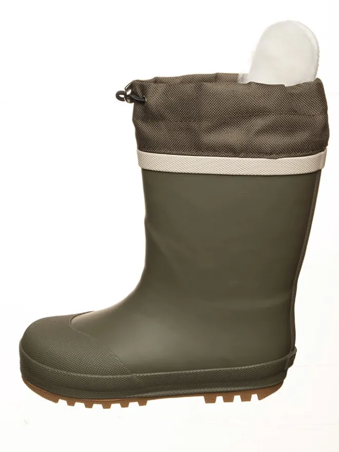 POM POM Gummistiefel^Gummistiefel in Khaki