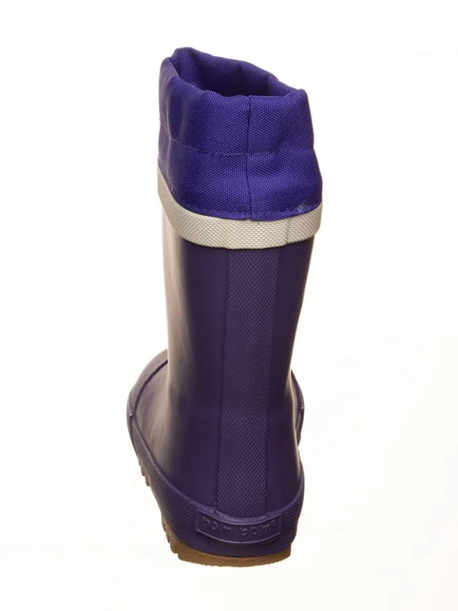 POM POM Gummistiefel^Gummistiefel in Lila