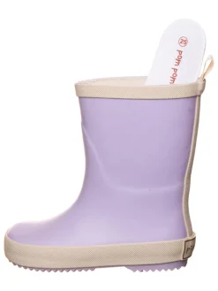 POM POM Gummistiefel^Gummistiefel in Lila