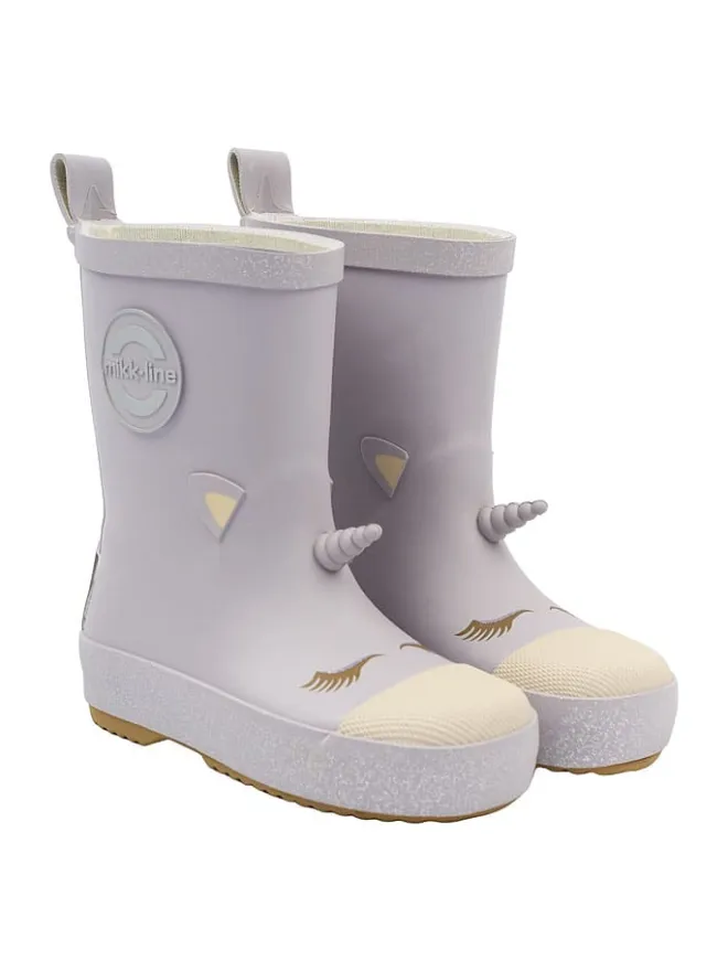 Gummistiefel in Lila>mikk-line Clearance