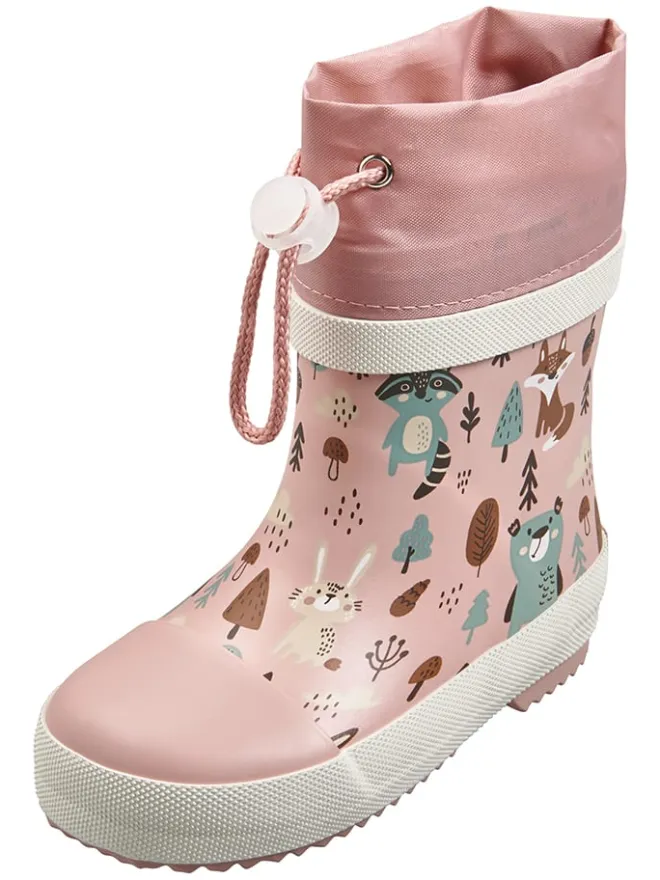 Gummistiefel in Rosa/ Bunt>Playshoes