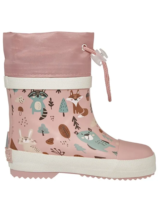 Gummistiefel in Rosa/ Bunt>Playshoes