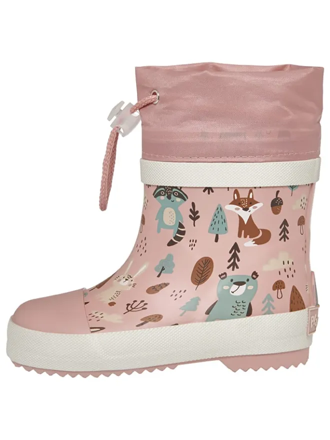 Gummistiefel in Rosa/ Bunt>Playshoes