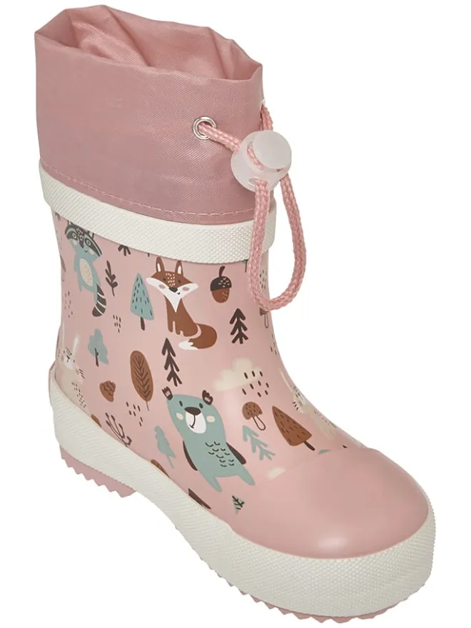 Gummistiefel in Rosa/ Bunt>Playshoes