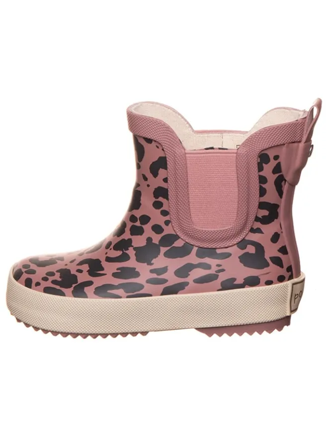 POM POM Gummistiefel|Stiefel & Boots^Gummistiefel in Rosa/ Schwarz