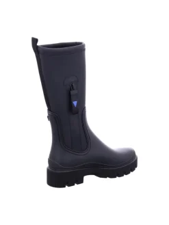 Gummistiefel in Schwarz><noscript><img width=