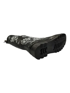 Gummistiefel in Schwarz><noscript><img width=