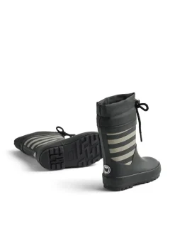 Gummistiefel in Schwarz><noscript><img width=