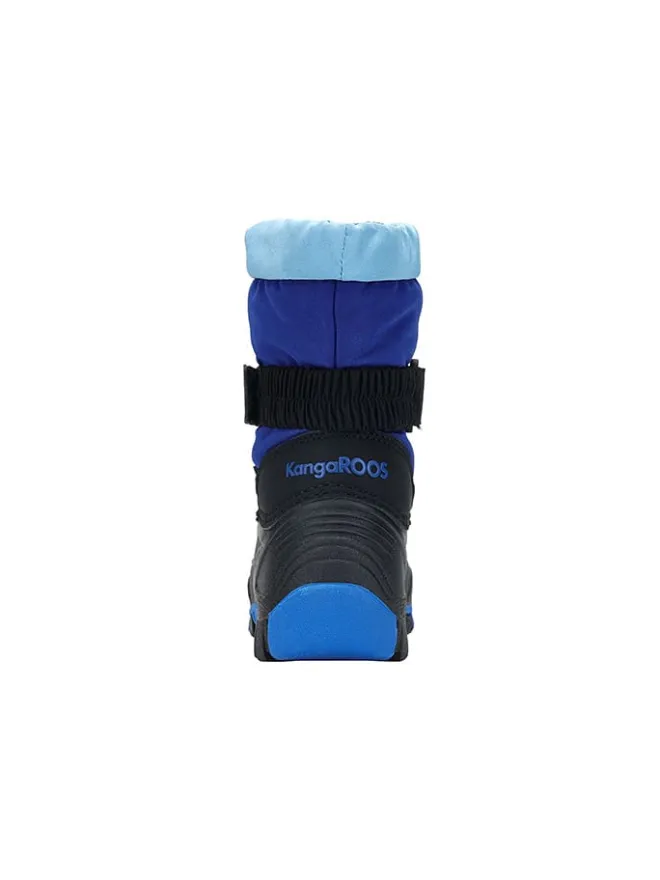 Kangaroos Gummistiefel^Gummistiefel "Kanga-Bean V" in Schwarz/ Blau