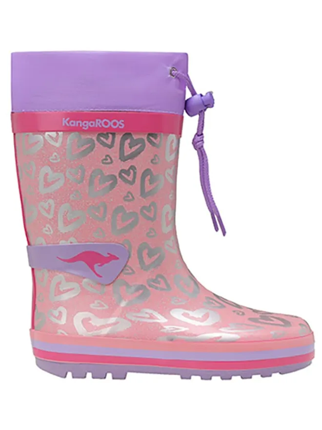 Gummistiefel "K-Rain" in Rosa>Kangaroos Hot
