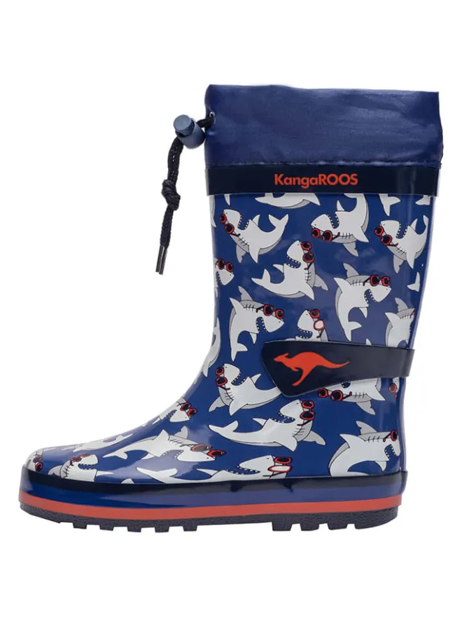 Kangaroos Gummistiefel^Gummistiefel "K-Summerrain" in Dunkelblau
