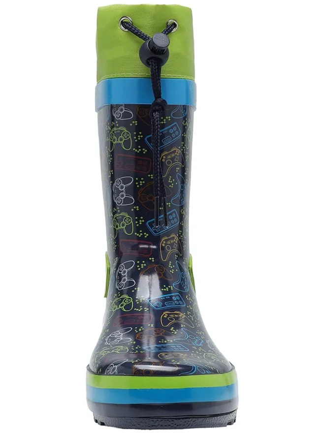 Gummistiefel "K-Summerrain" in Dunkelblau/ Grün>Kangaroos Sale