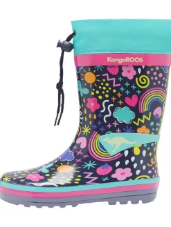 Kangaroos Stiefel & Boots|Gummistiefel^Gummistiefel "K-Summerrain" in Bunt