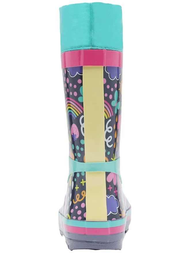 Kangaroos Stiefel & Boots|Gummistiefel^Gummistiefel "K-Summerrain" in Bunt