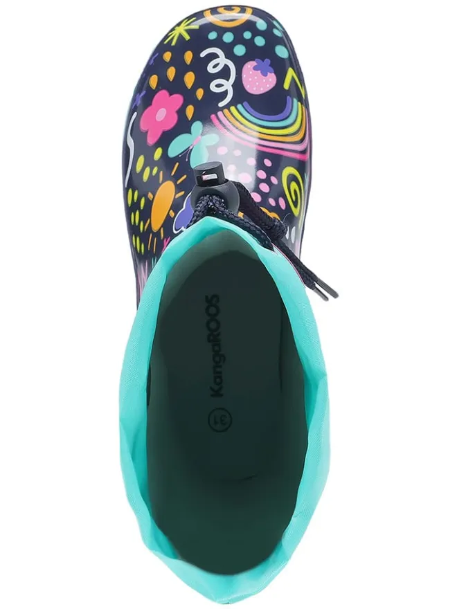 Kangaroos Stiefel & Boots|Gummistiefel^Gummistiefel "K-Summerrain" in Bunt