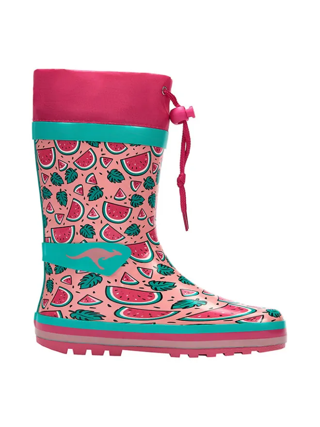 Gummistiefel "K-Summerrain" in Türkis/ Pink>Kangaroos Sale