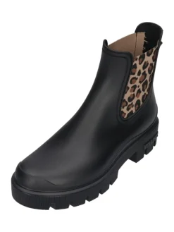 Gummistiefel MAE MATE ANIMAL in schwarz>Verbenas Outlet