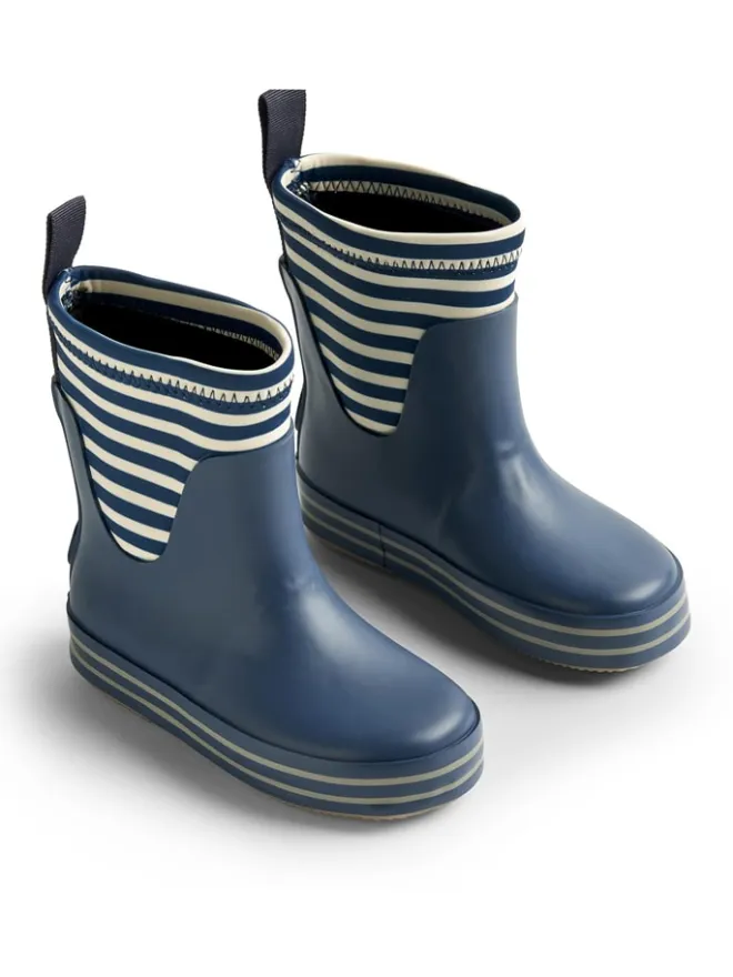 Gummistiefel "Mist" in Blau>Wheat Online