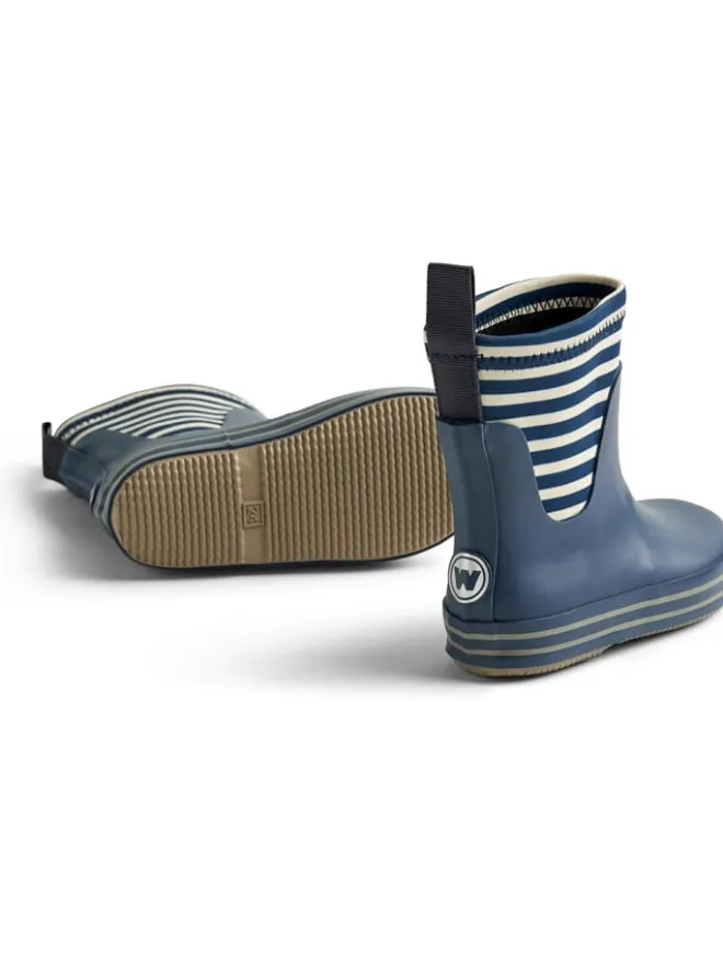 Gummistiefel "Mist" in Blau>Wheat Online