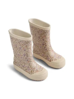 Gummistiefel "Muddy" in Creme/ Bunt>Wheat Outlet