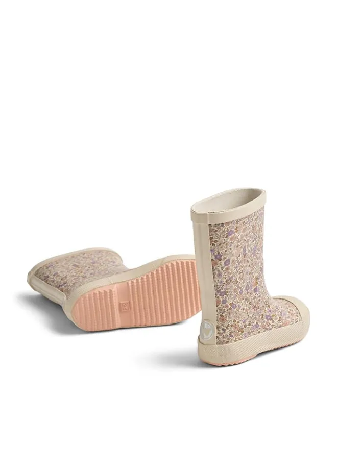 Gummistiefel "Muddy" in Creme/ Bunt>Wheat Outlet