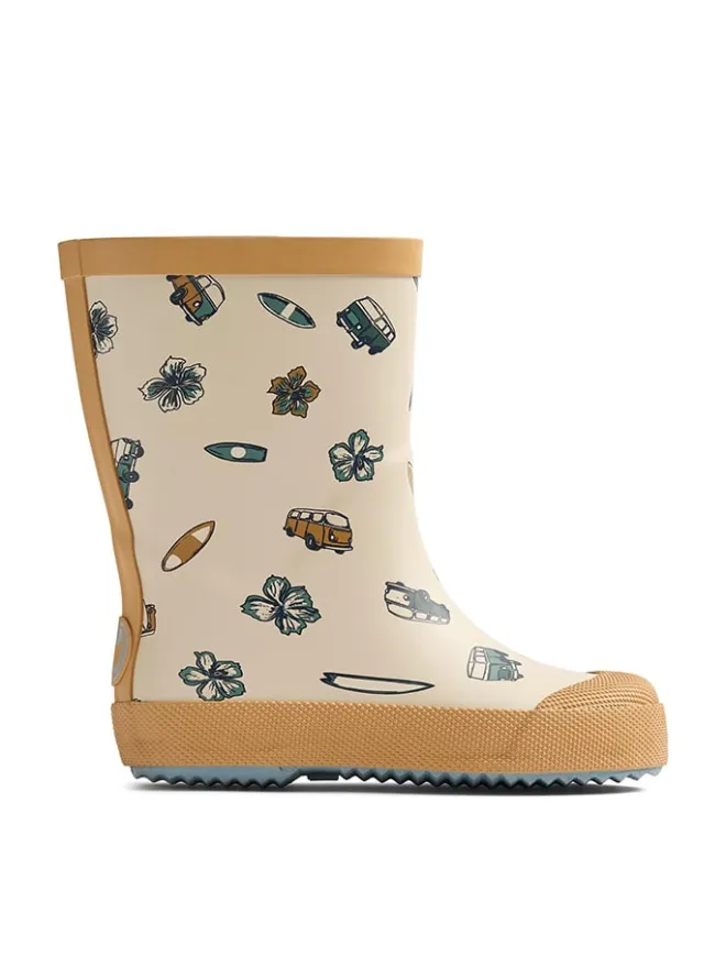 Wheat Stiefel & Boots|Gummistiefel^Gummistiefel "Muddy" in Creme/ Gelb