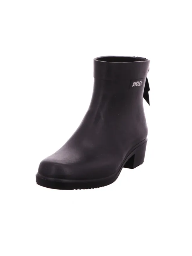 AIGLE Gummistiefel^Gummistiefel Myrica Bottil in Noir