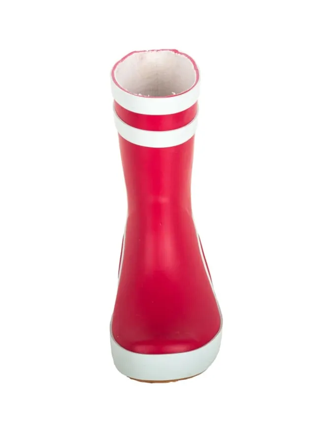 BMS Gummistiefel^Gummistiefel "Naturkautschuck" in Rot