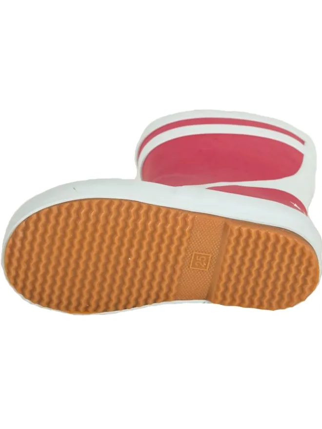 BMS Gummistiefel^Gummistiefel "Naturkautschuck" in Rot