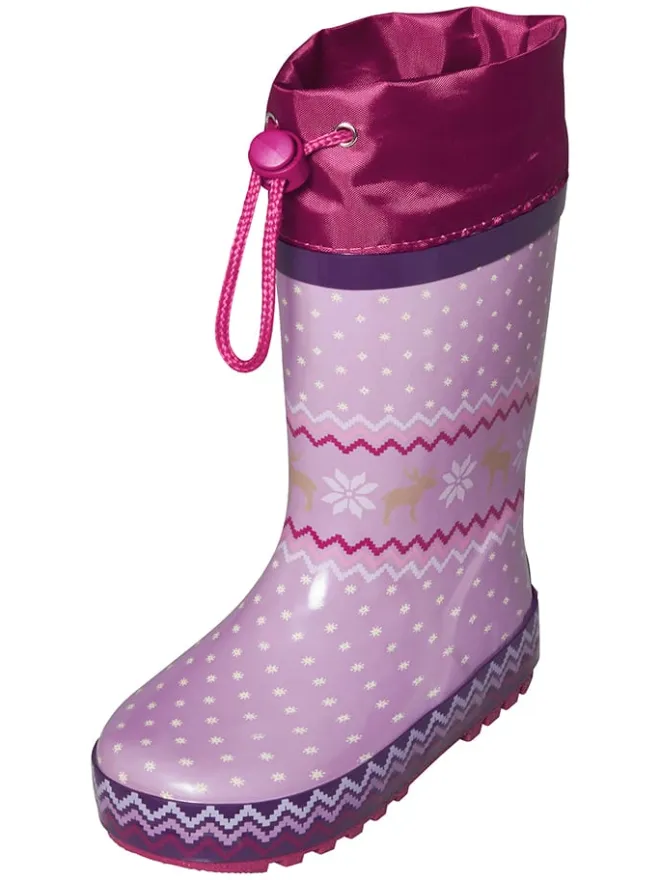 Playshoes Stiefel & Boots|Gummistiefel^Gummistiefel "Norweger" in Rosa