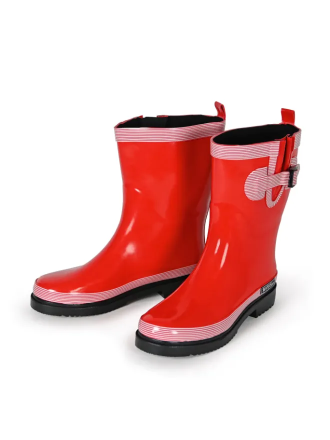 Gummistiefel Ocean Pure Halbschaft in rot>MADSea Discount
