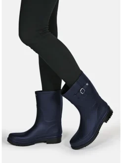 Regenliebe Gummistiefel^Gummistiefel Pfütze in dunkelblau/schwarz