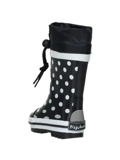 Gummistiefel Punkte in Marine>Playshoes Outlet