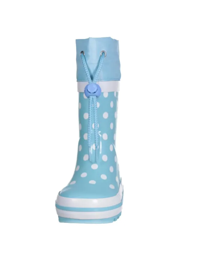 Gummistiefel Punkte in Türkis>Playshoes Discount