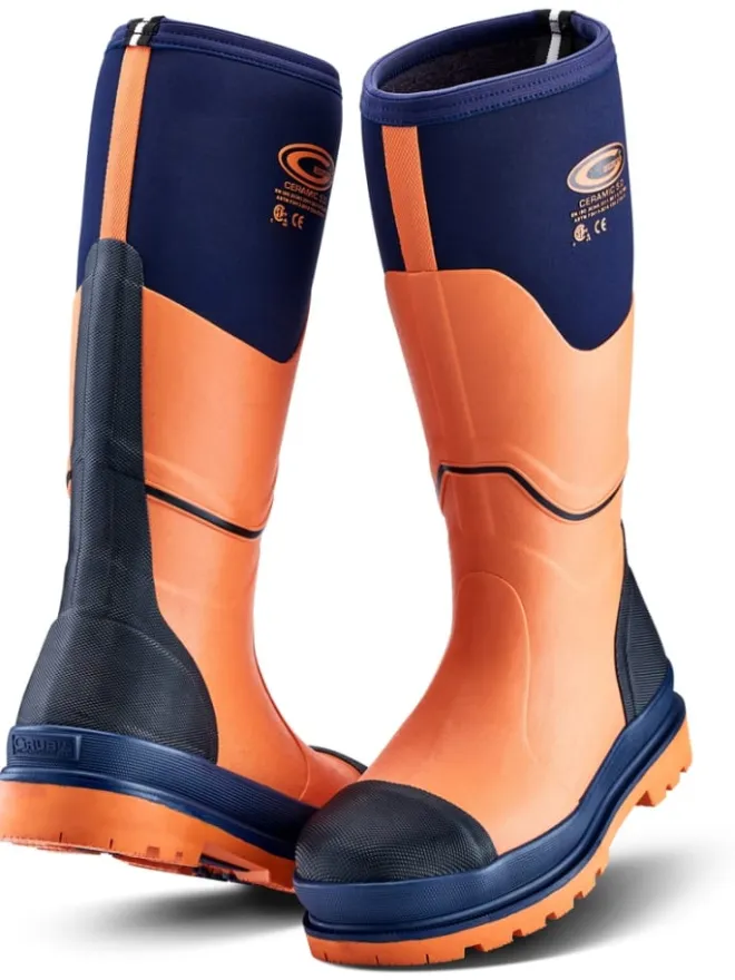 Gummistiefel "(S5) Ceramic Safety Wellies" in Blau>Grubs Discount
