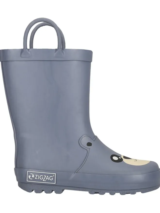 Zigzag Gummistiefel|Gummistiefel^Gummistiefel "Solene" in Dunkelblau