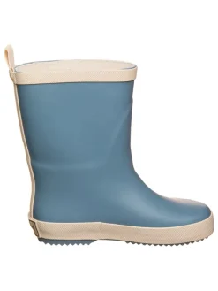 POM POM Gummistiefel^Gummistiefel "Solid" in Hellblau/ Beige