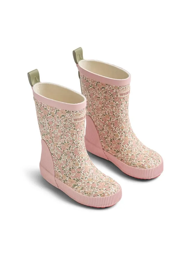 Wheat Gummistiefel^Gummistiefel "Welly" in Rosa/ Grün