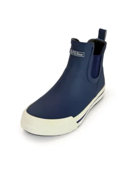MADSea Gummistiefel|Gummistiefel^Gummistiefelette Short Story in Dunkelblau/Weiß
