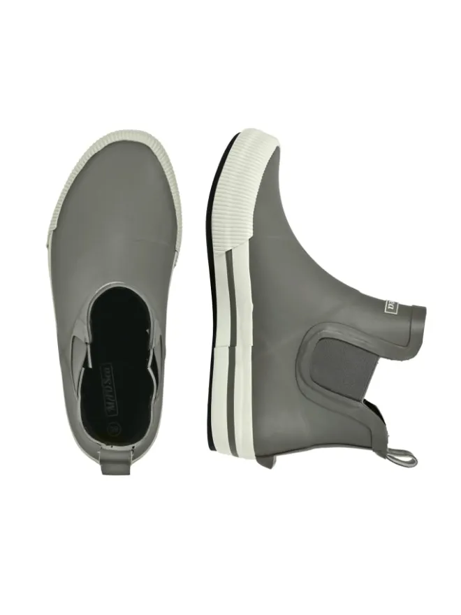 Gummistiefelette Short Story in Grau/Weiß>MADSea Online