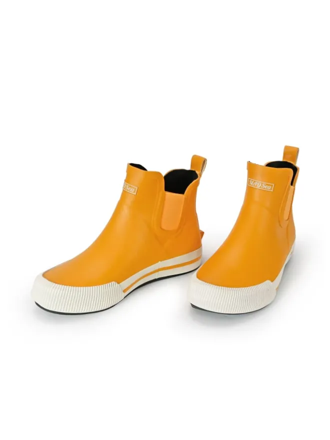 Gummistiefelette Short Story in Gelb/Weiß>MADSea Discount