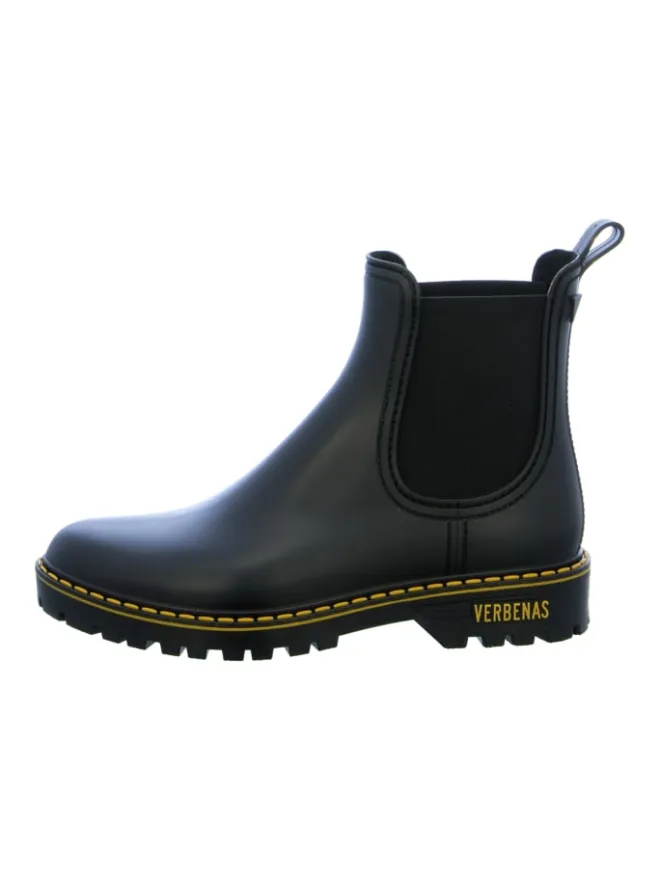 Verbenas Gummistiefel|Gummistiefel^Gummistiefeletten in Schwarz